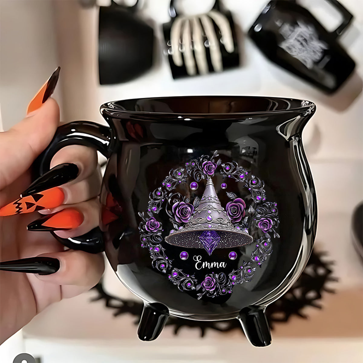 Witch Life - Personalized Witch Cauldron Mug