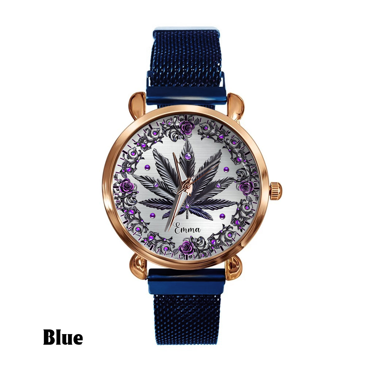 Beautiful Marijuanas - Personalized Weed Women Hand Watch
