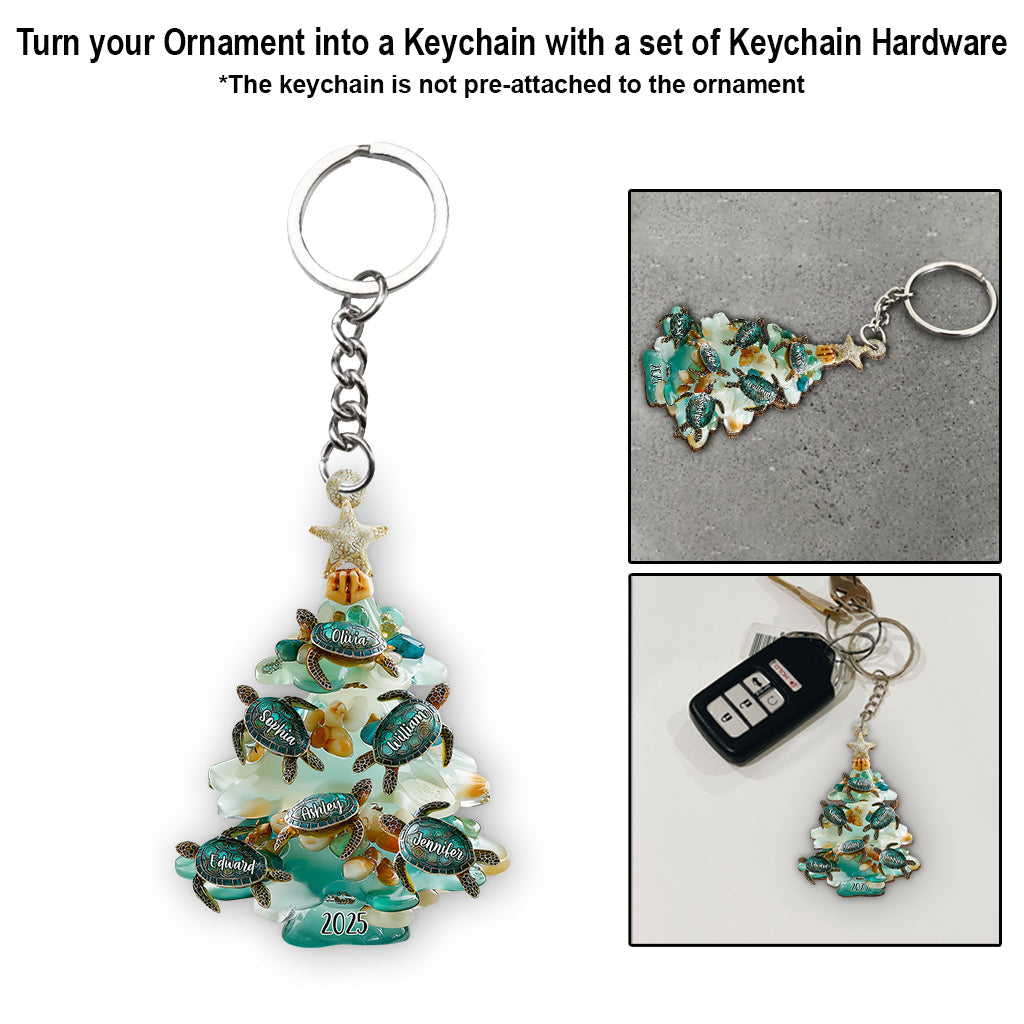 Merry Christmas - Personalized Family Ornament