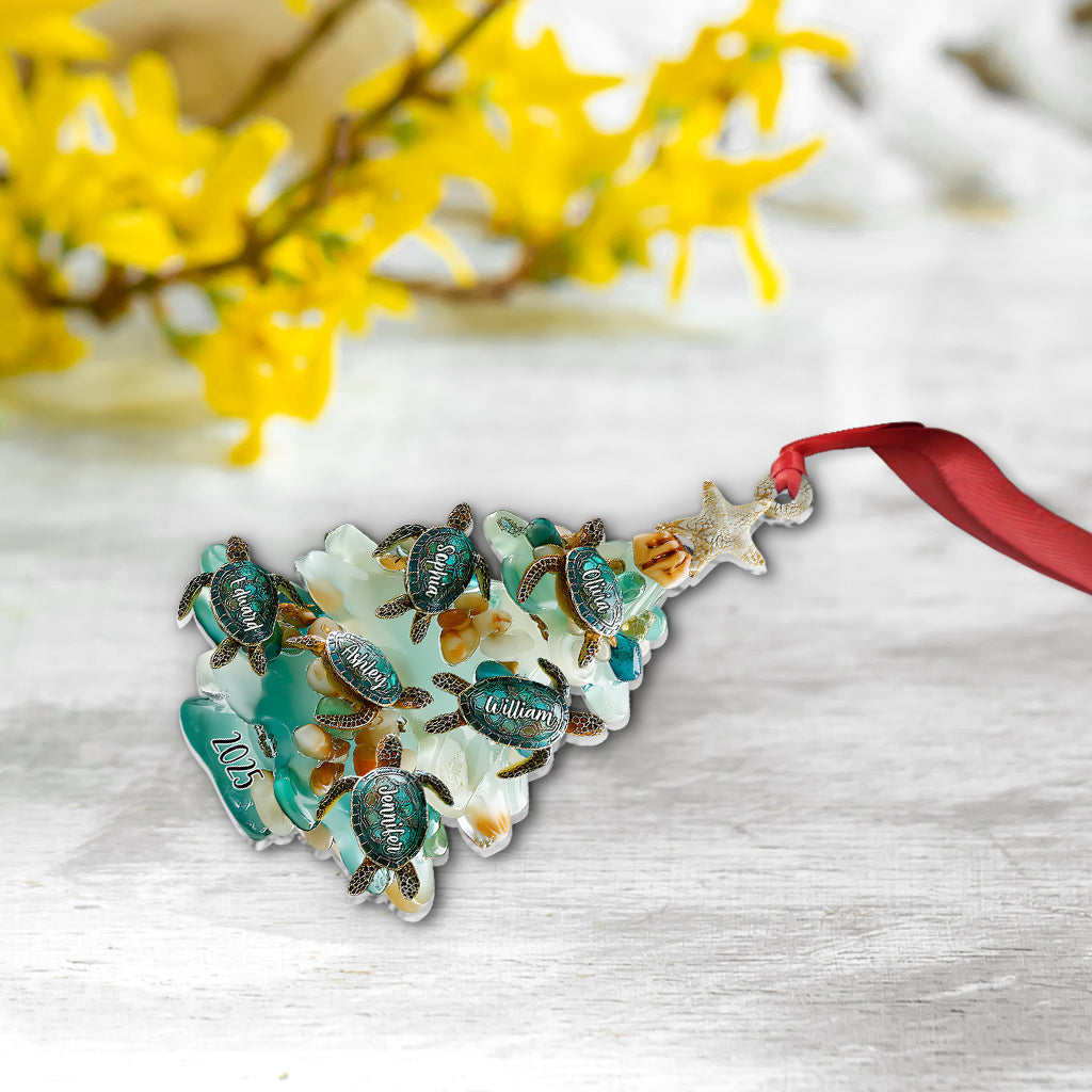 Merry Christmas - Personalized Family Ornament