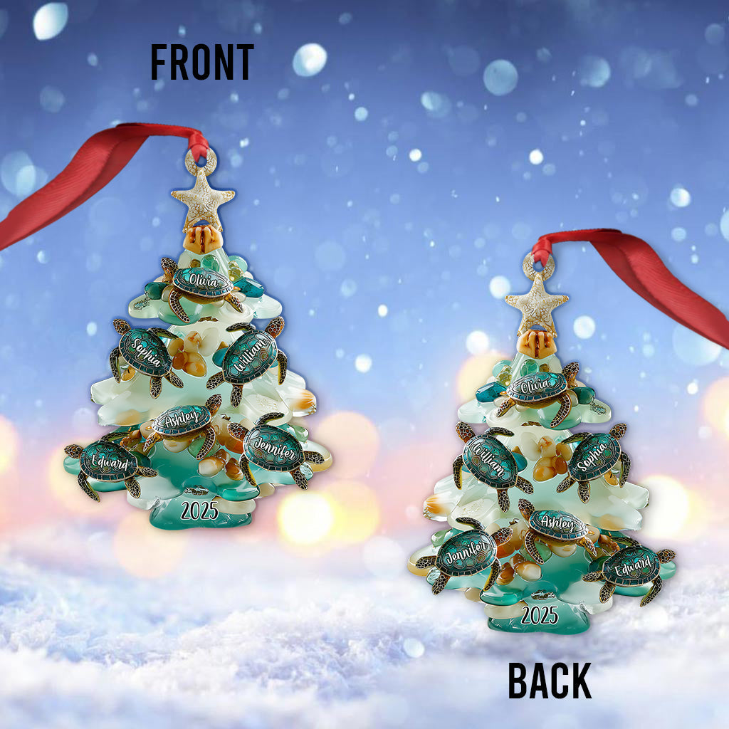 Merry Christmas - Personalized Family Ornament