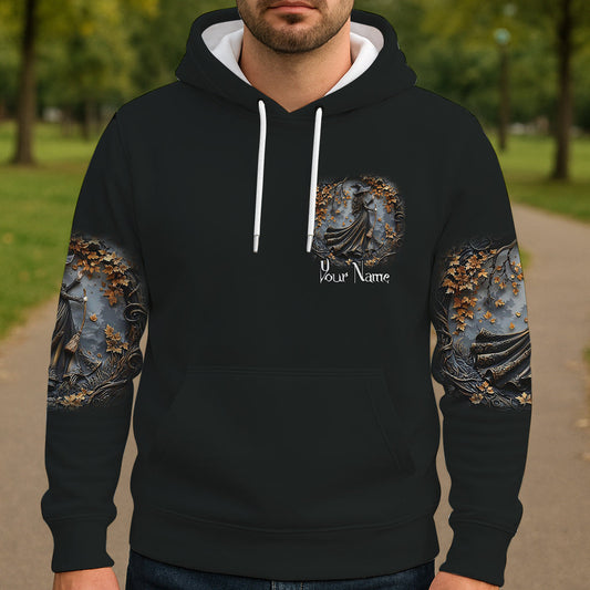 Black Witch - Personalized Witch All Over Shirt