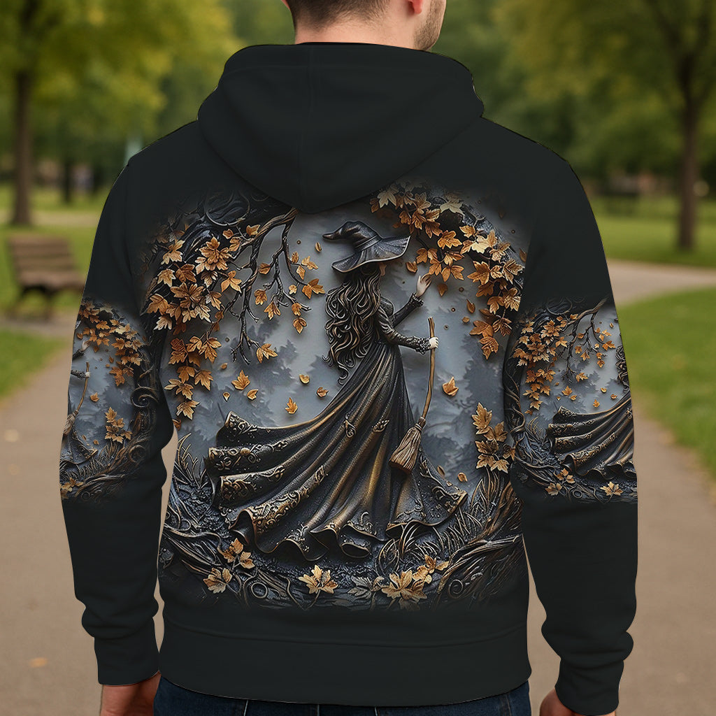 Black Witch - Personalized Witch All Over Shirt