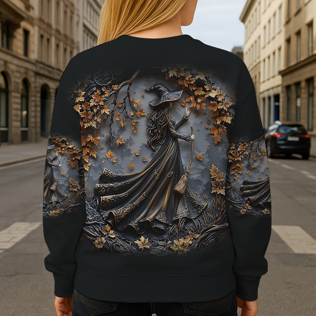 Black Witch - Personalized Witch All Over Shirt