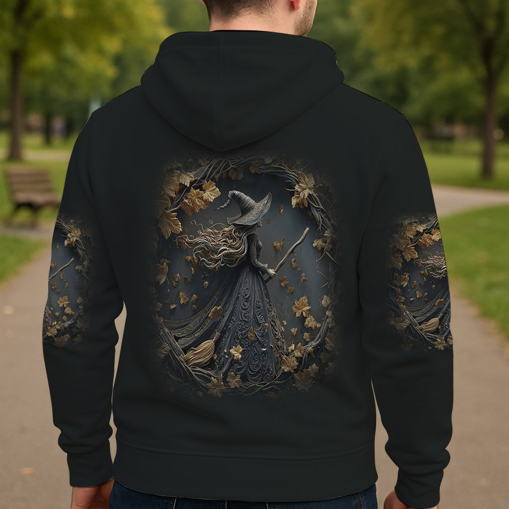 Black Witch - Personalized Witch All Over Shirt