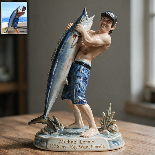 Custom From Any Photo - Personalized Fishing 3D Plaque