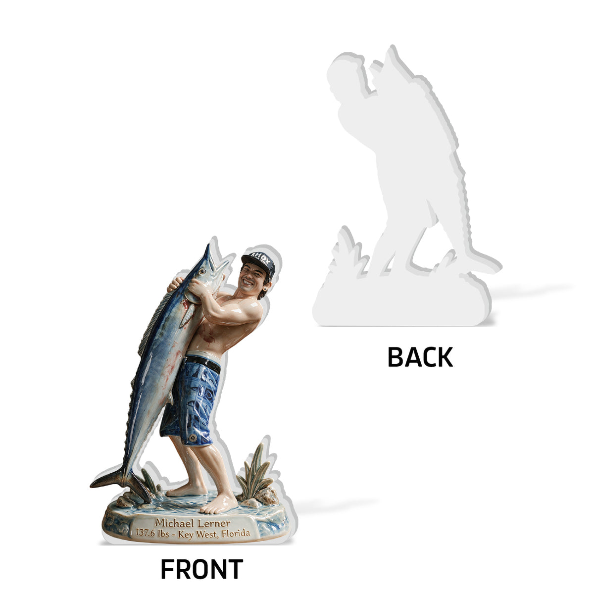Custom From Any Photo - Personalized Fishing 3D Plaque