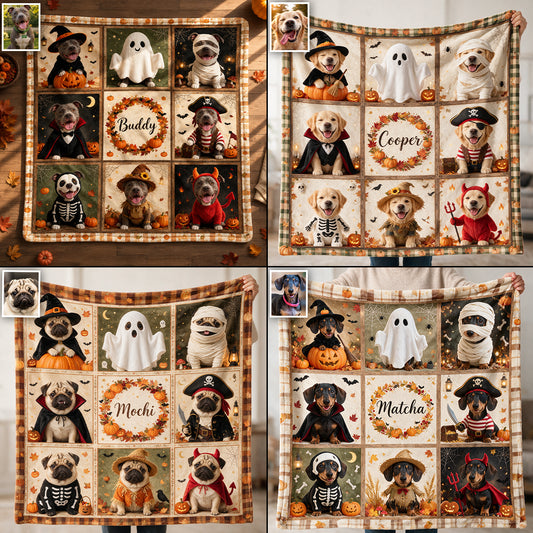 Spooky Friend - Personalized Dog Blanket