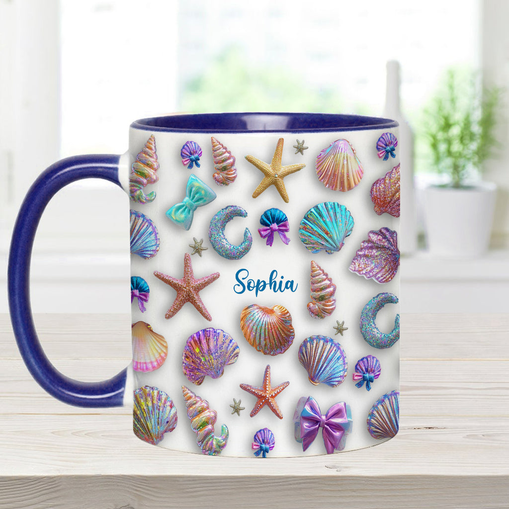 Salty Lil' Beach - Personalized Sea Lover Accent Mug