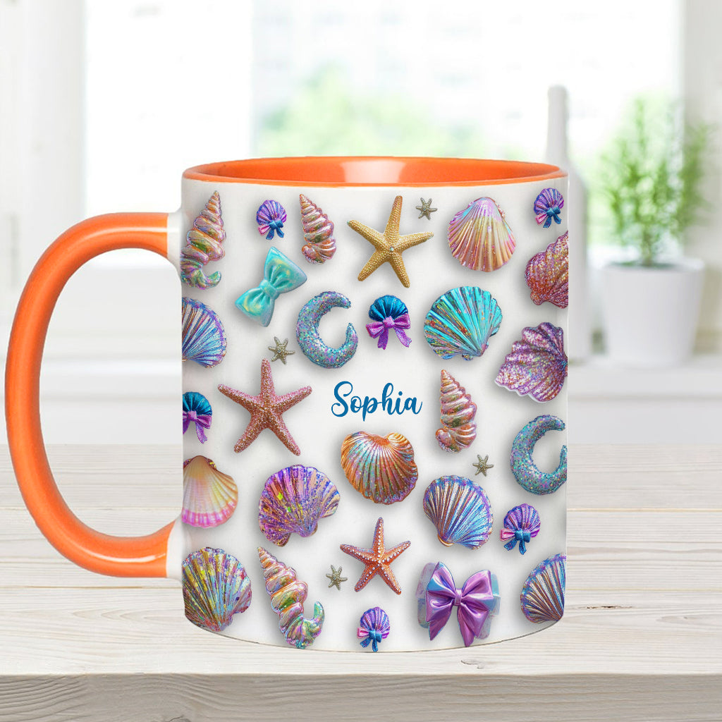 Salty Lil' Beach - Personalized Sea Lover Accent Mug