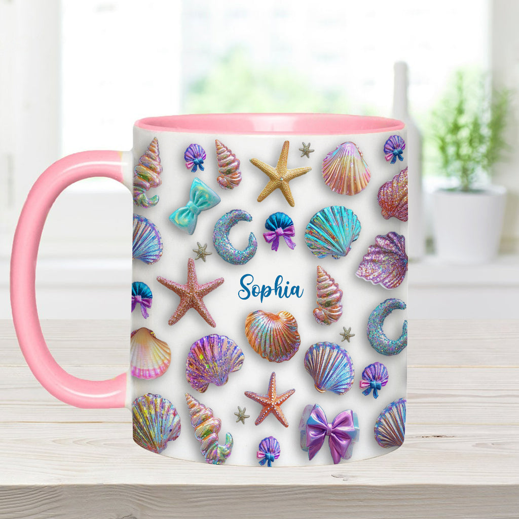 Salty Lil' Beach - Personalized Sea Lover Accent Mug