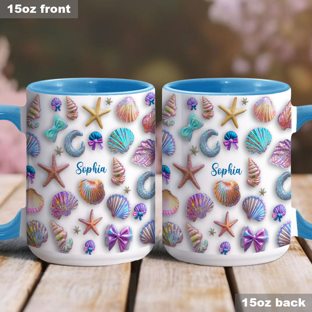 Salty Lil' Beach - Personalized Sea Lover Accent Mug