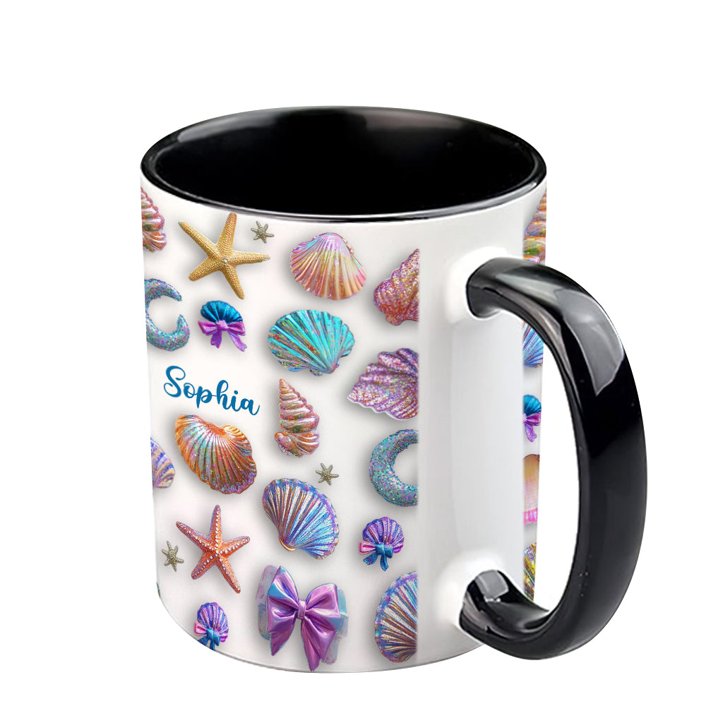 Salty Lil' Beach - Personalized Sea Lover Accent Mug