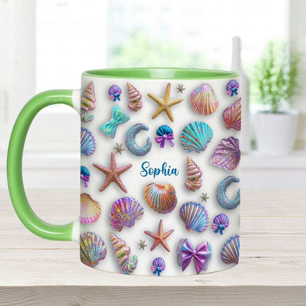 Salty Lil' Beach - Personalized Sea Lover Accent Mug