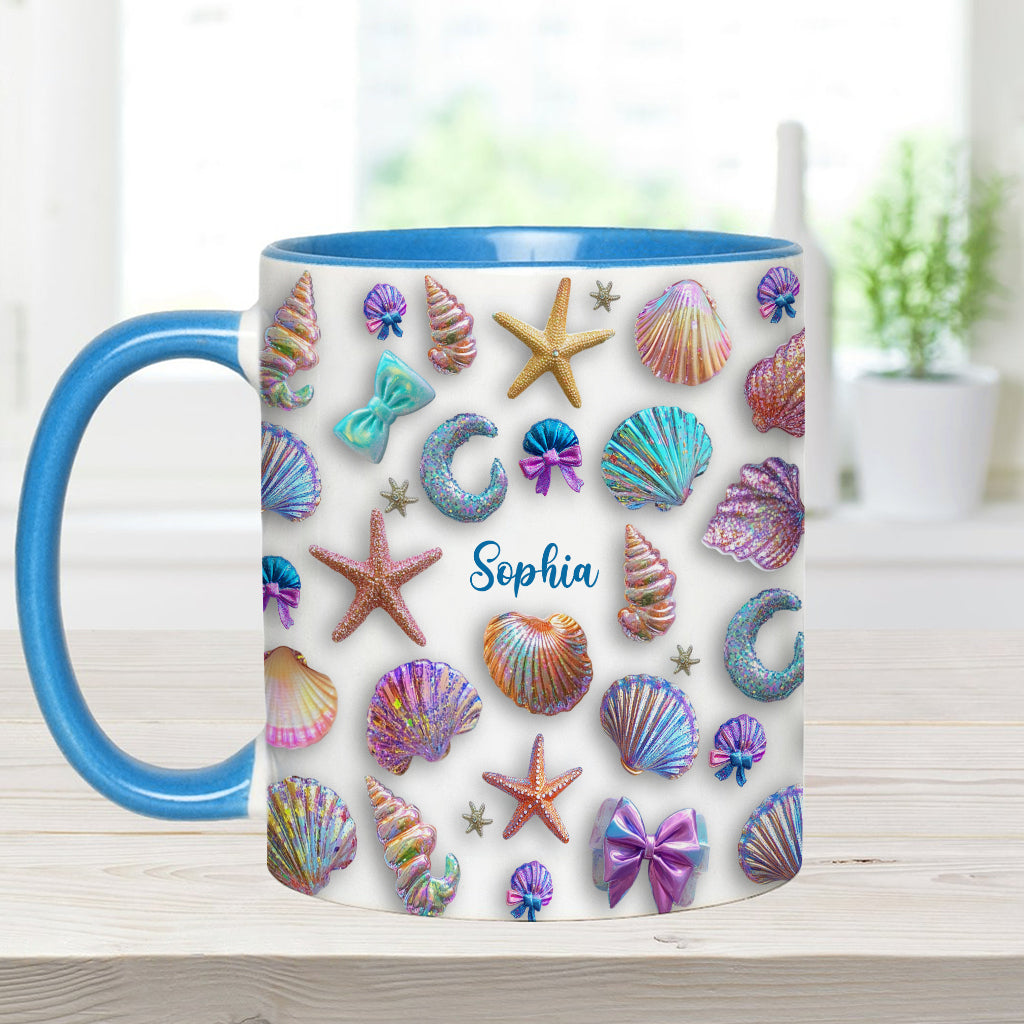 Salty Lil' Beach - Personalized Sea Lover Accent Mug