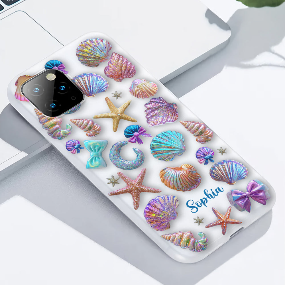 Salty Lil' Beach - Personalized Sea Lover Full Print Phone Case