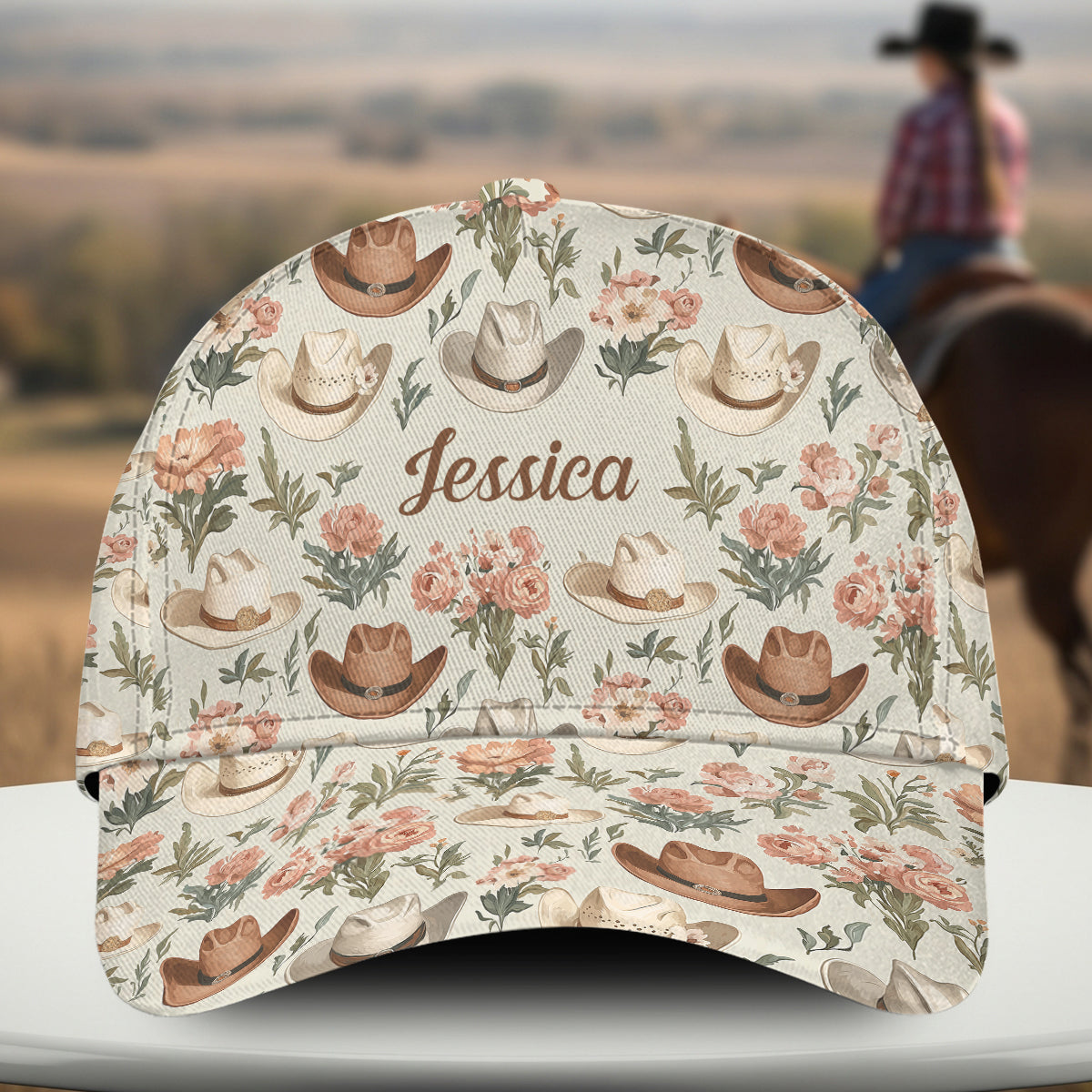 Cowgirl Hat - Personalized Cowgirl Classic Cap