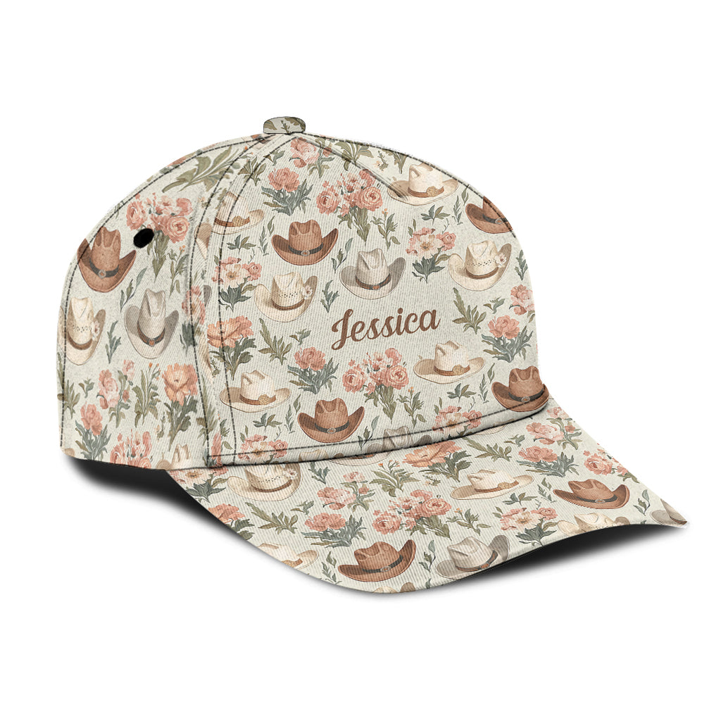 Cowgirl Hat - Personalized Cowgirl Classic Cap