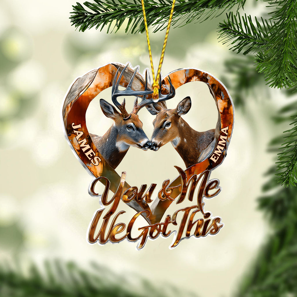 Together Forever - Personalized Hunting Ornament