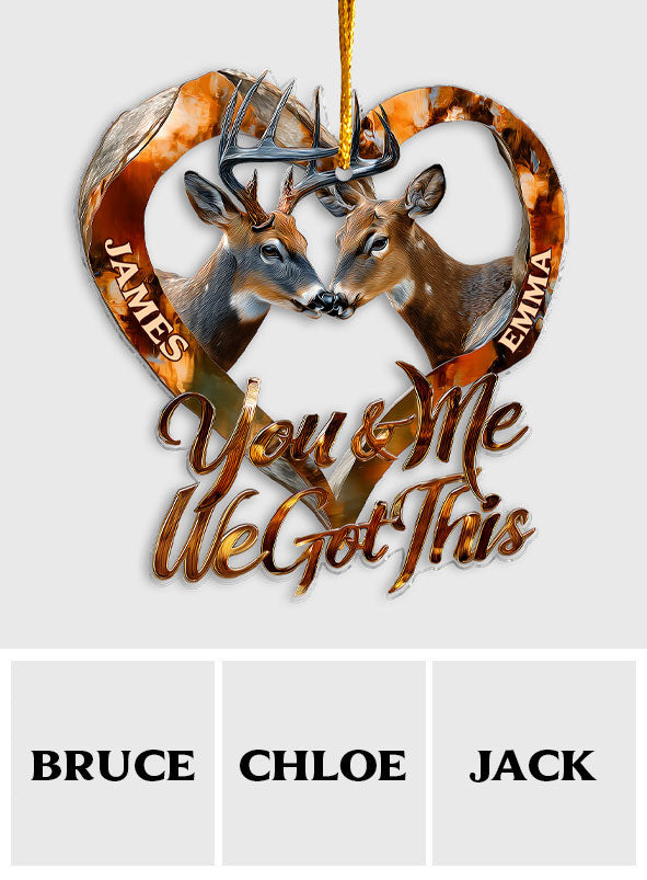 Together Forever - Personalized Hunting Ornament