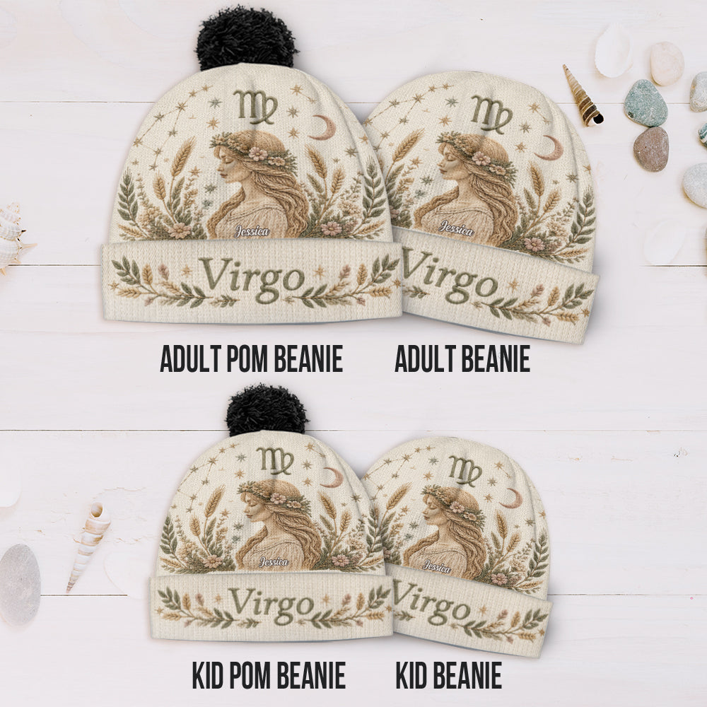Zodiac Sign - Personalized Horoscope Beanie Hat