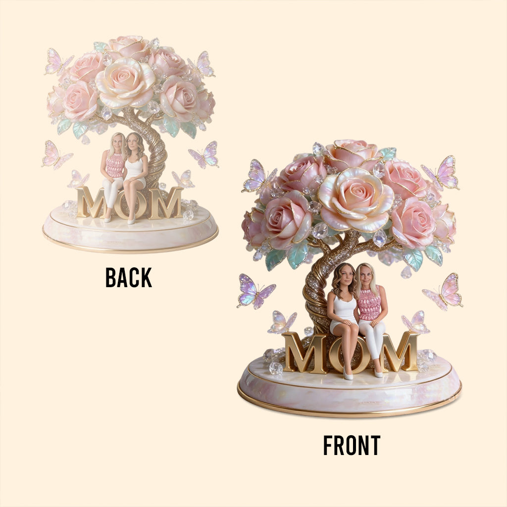 I Love You - Personalized Mother Custom Shaped Acrylic Plaque