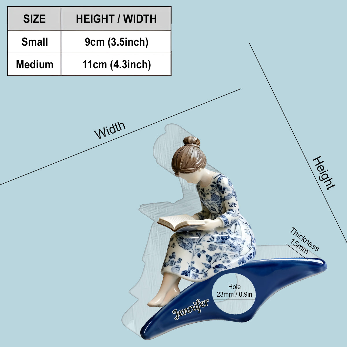 Book Lover - Personalized Book Page Holder