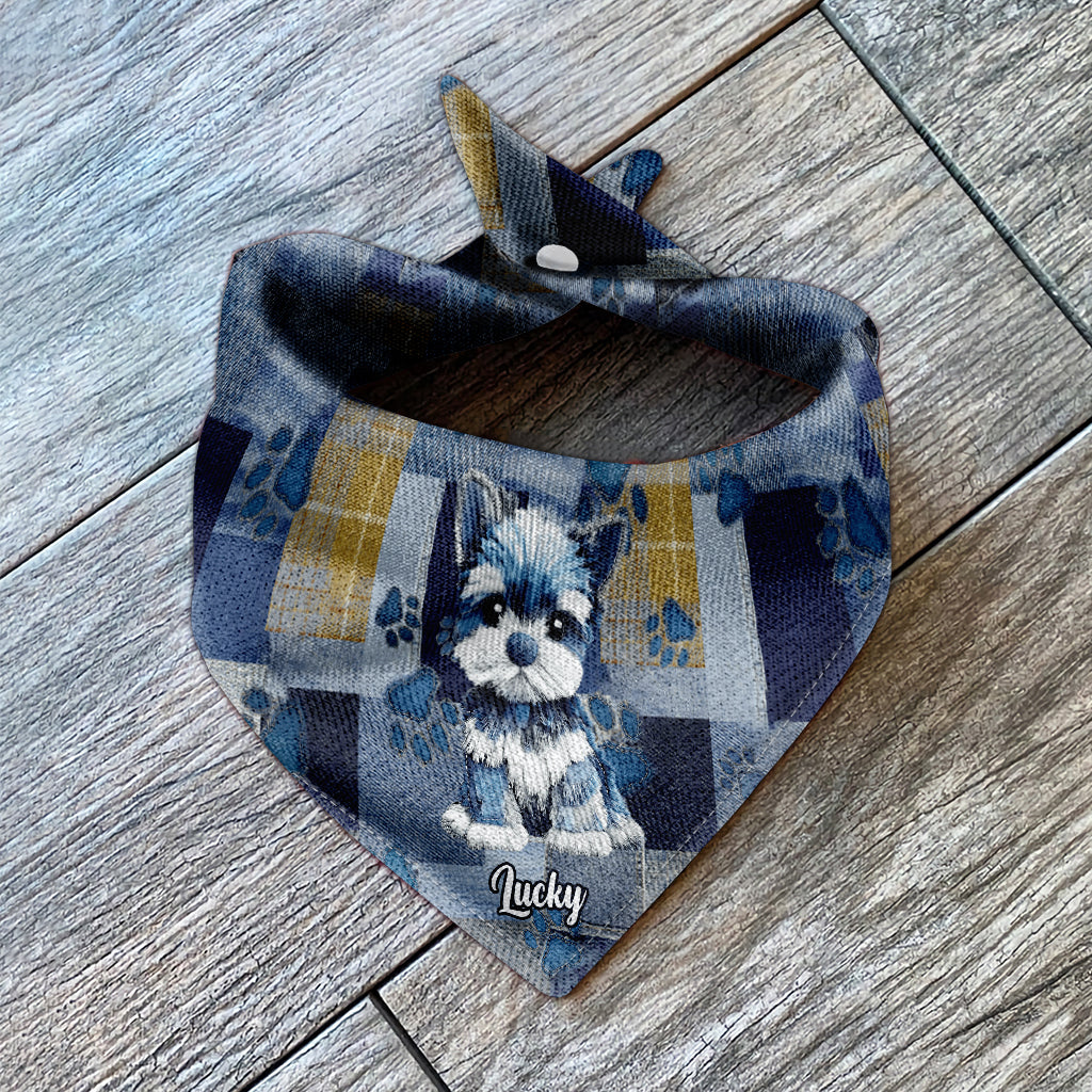 Love My Dog - Personalized Dog Pet Bandana