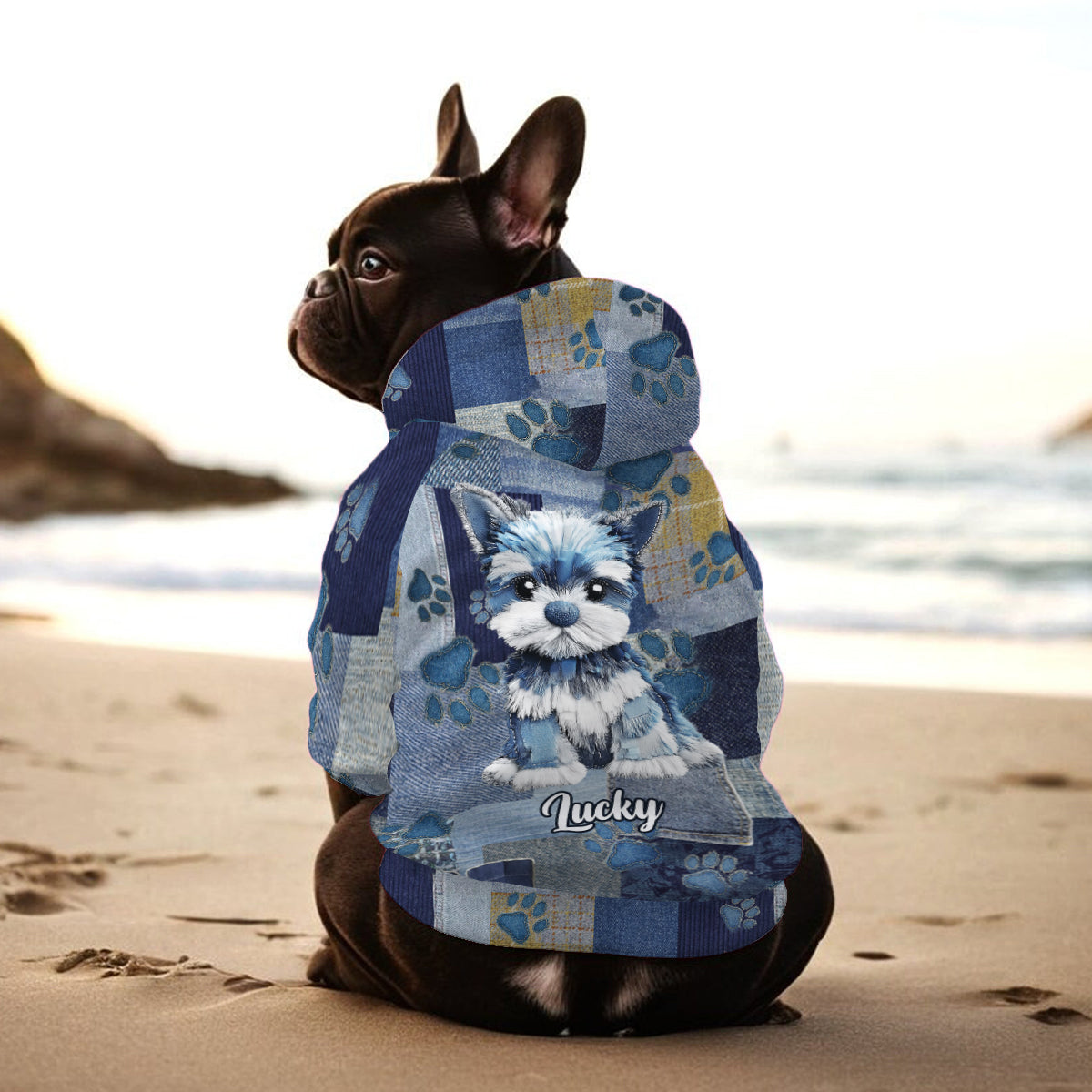 Love My Dog - Personalized Dog Pet Hoodie