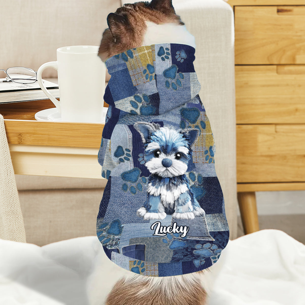 Love My Dog - Personalized Dog Pet Hoodie