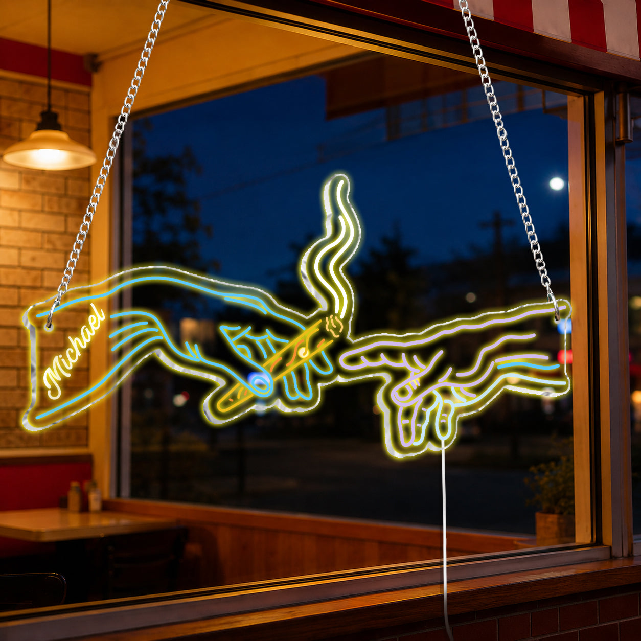 The Creation - Personalized Weed Neon LED Light Sign