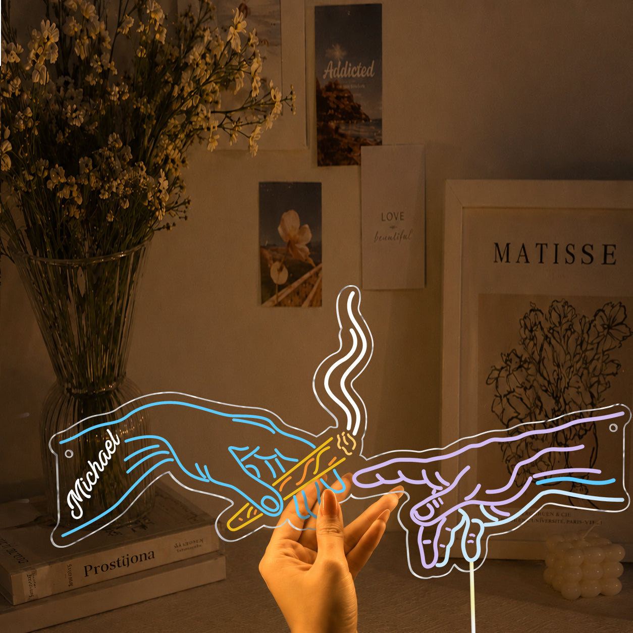 The Creation - Personalized Weed Neon LED Light Sign