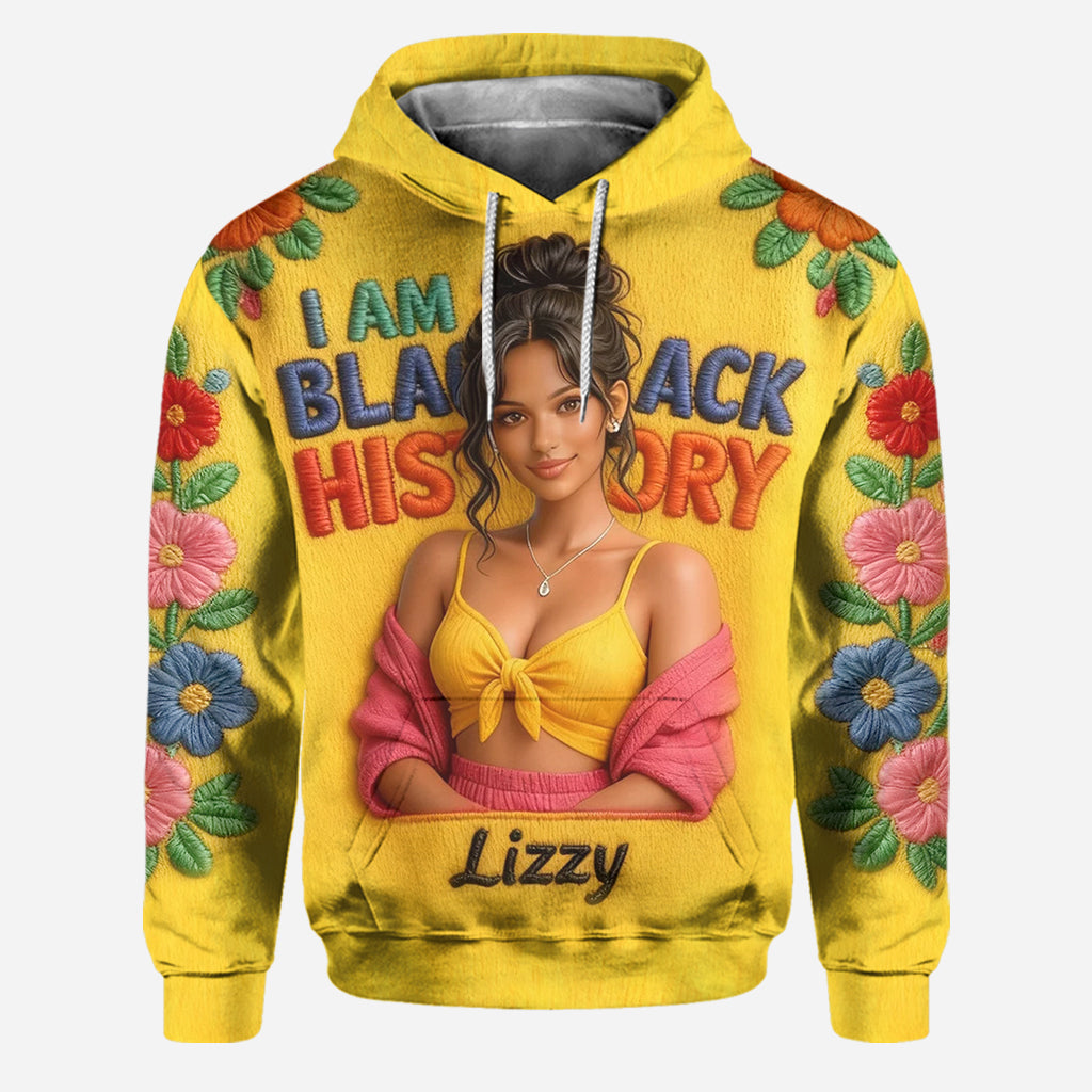 I'm Black History - Personalized African American Hoodie and Leggings