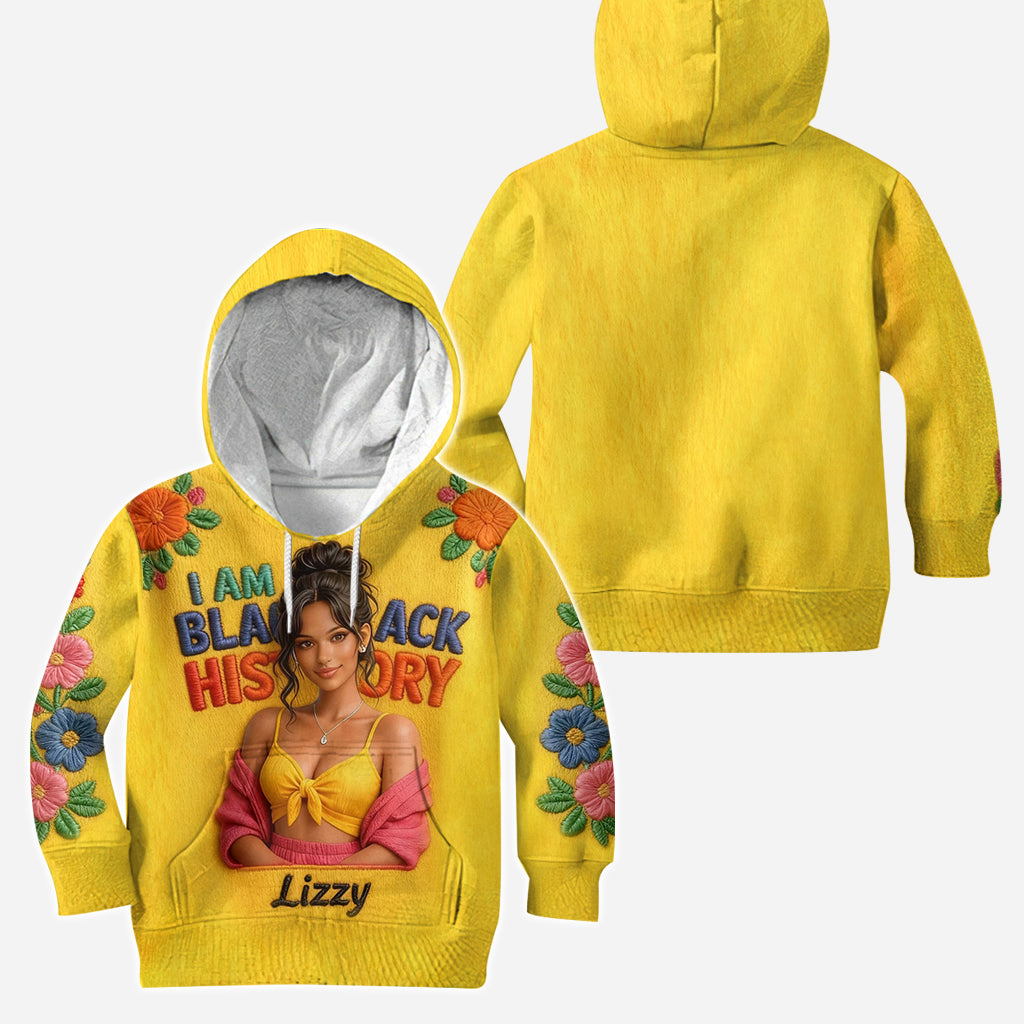 I'm Black History - Personalized African American Hoodie and Leggings