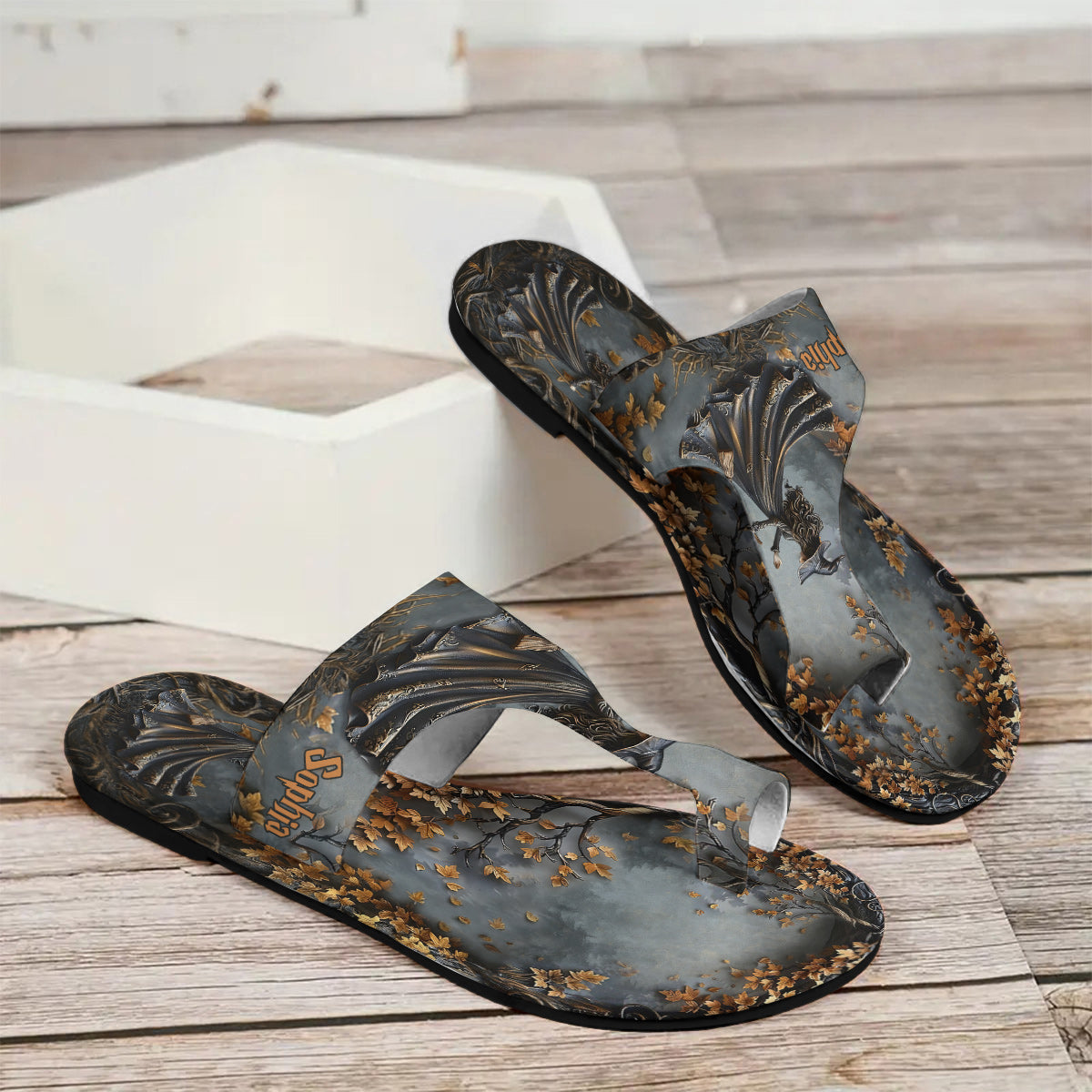 Beautiful Witch - Personalized Open Toe Sandals