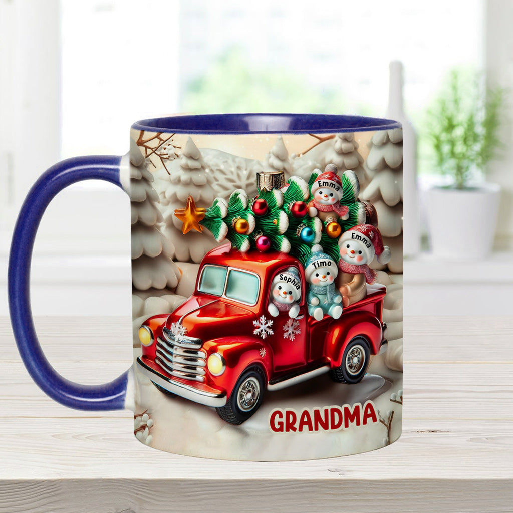 Nana's Cuties - Personalized Grandma Accent Mug