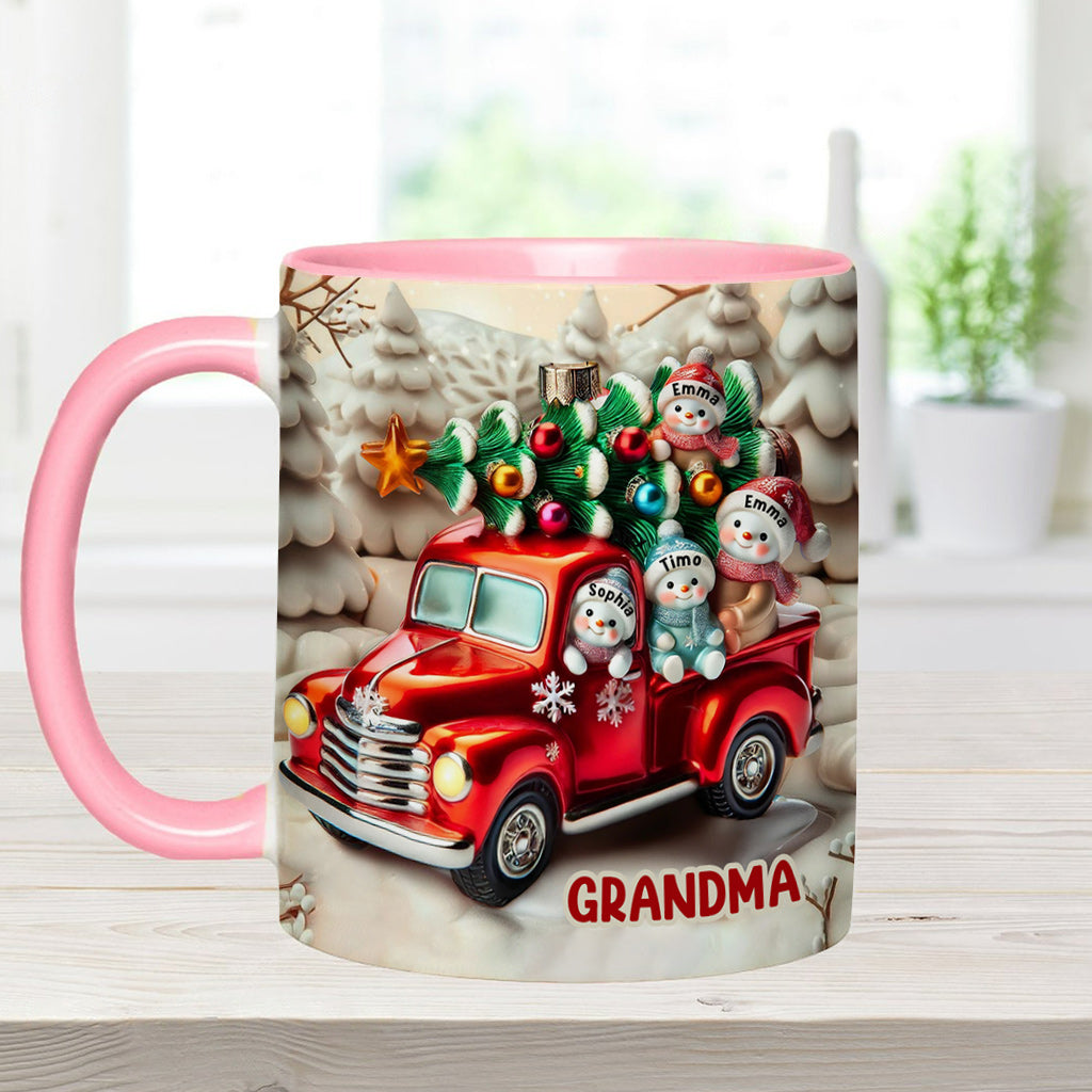 Nana's Cuties - Personalized Grandma Accent Mug