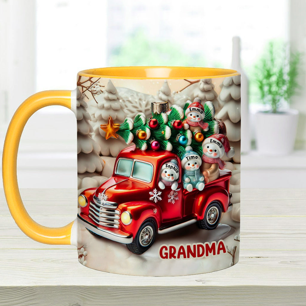 Nana's Cuties - Personalized Grandma Accent Mug