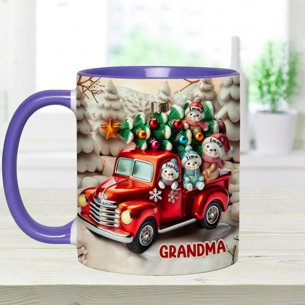 Nana's Cuties - Personalized Grandma Accent Mug