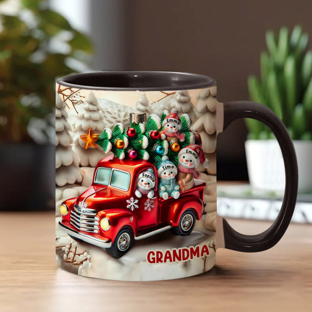 Nana's Cuties - Personalized Grandma Accent Mug