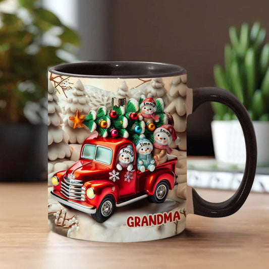 Nana's Cuties - Personalized Grandma Accent Mug