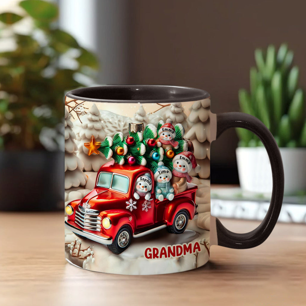 Nana's Cuties - Personalized Grandma Accent Mug