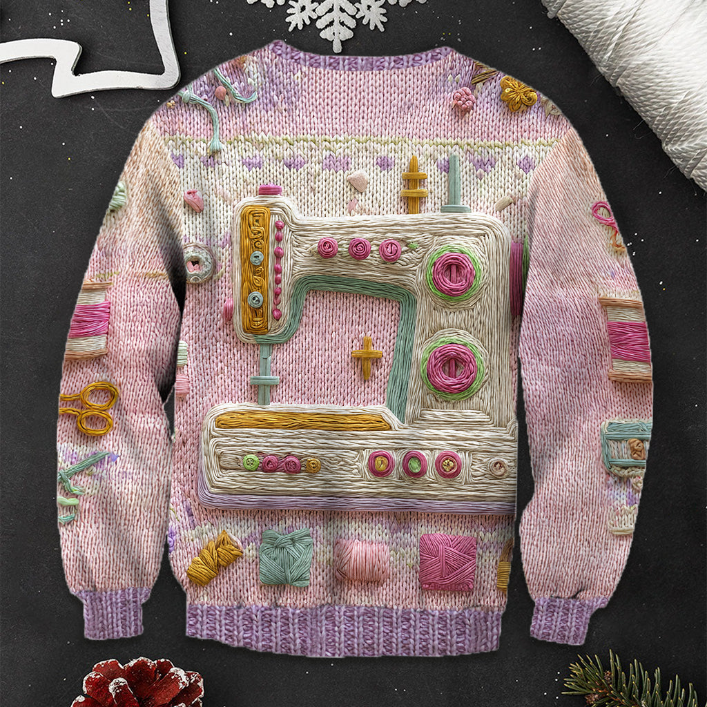Sewing Is My Love - Personalized Sewing Ugly Sweater