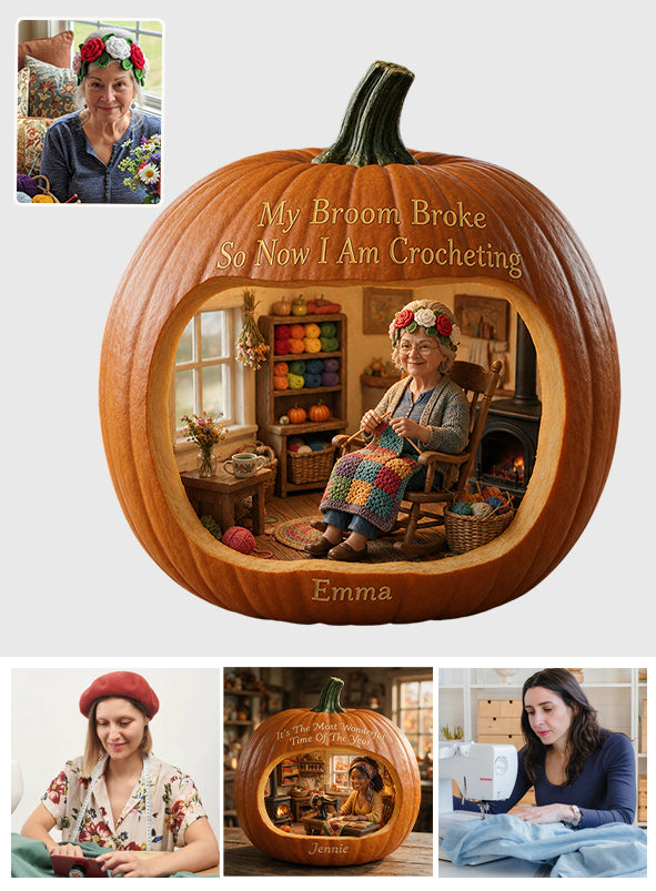 It's Fall Y'all - Personalized Sewing Custom Shaped Acrylic Plaque