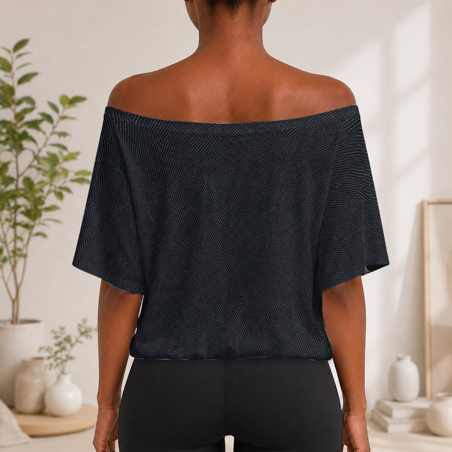 Cowgirl Era - Personalized Cowgirl Off-Shoulder Top Set