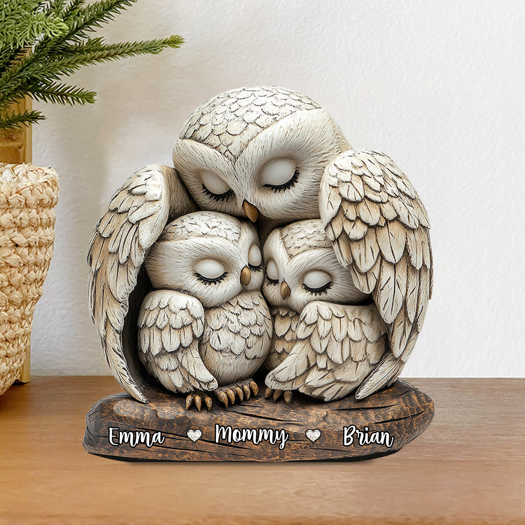 I Love You - Personalized Mother Custom Shaped Acrylic Plaque