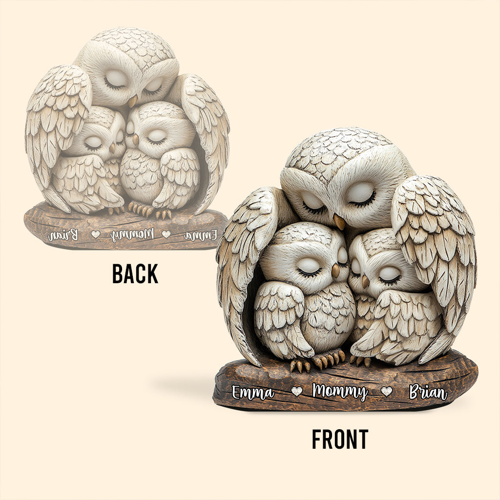 I Love You - Personalized Mother Custom Shaped Acrylic Plaque