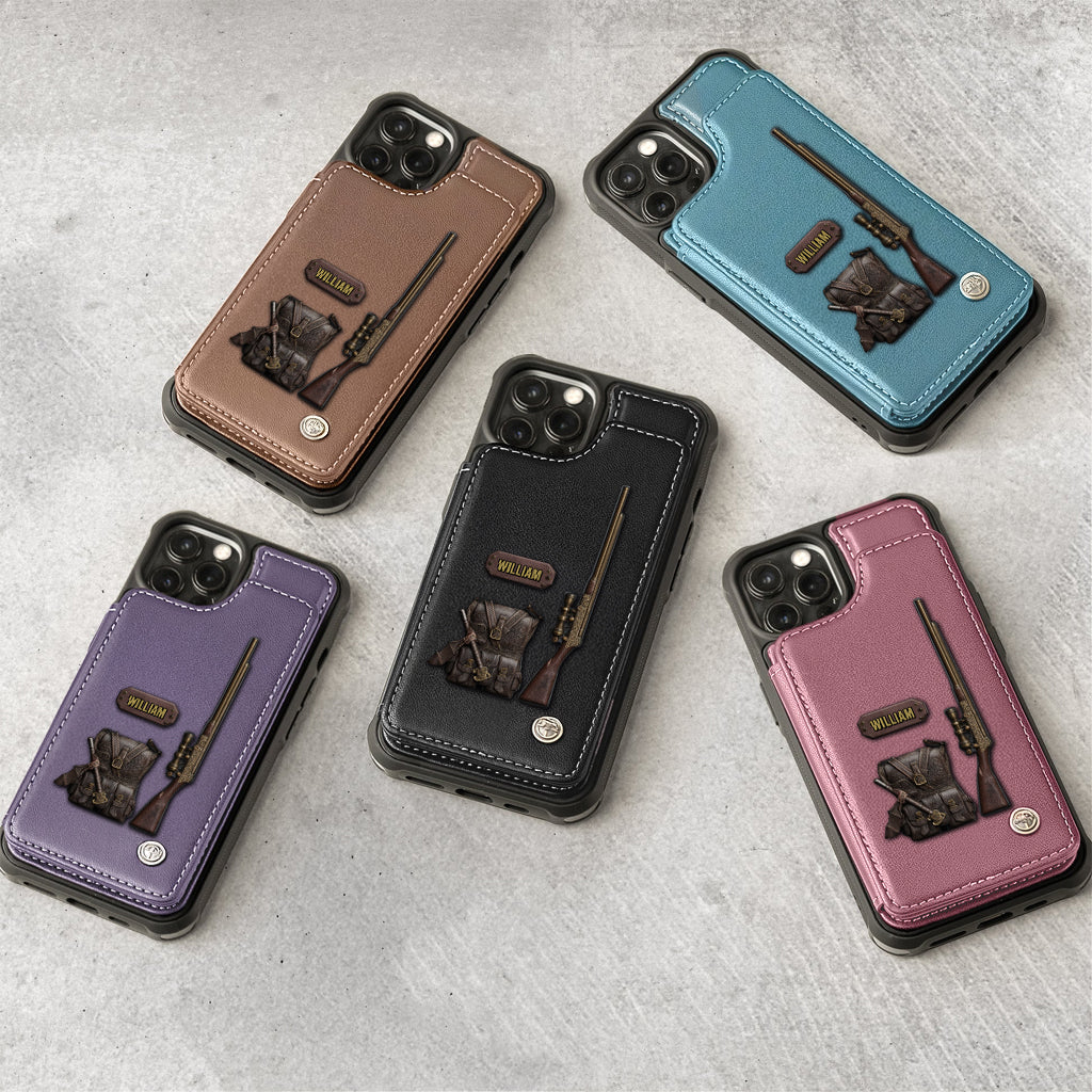 Luxury Gift For Hunter - Personalized Hunting Wallet Phone Case