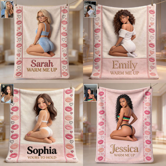 Warm Me Up - Personalized Spicy Couple Blanket