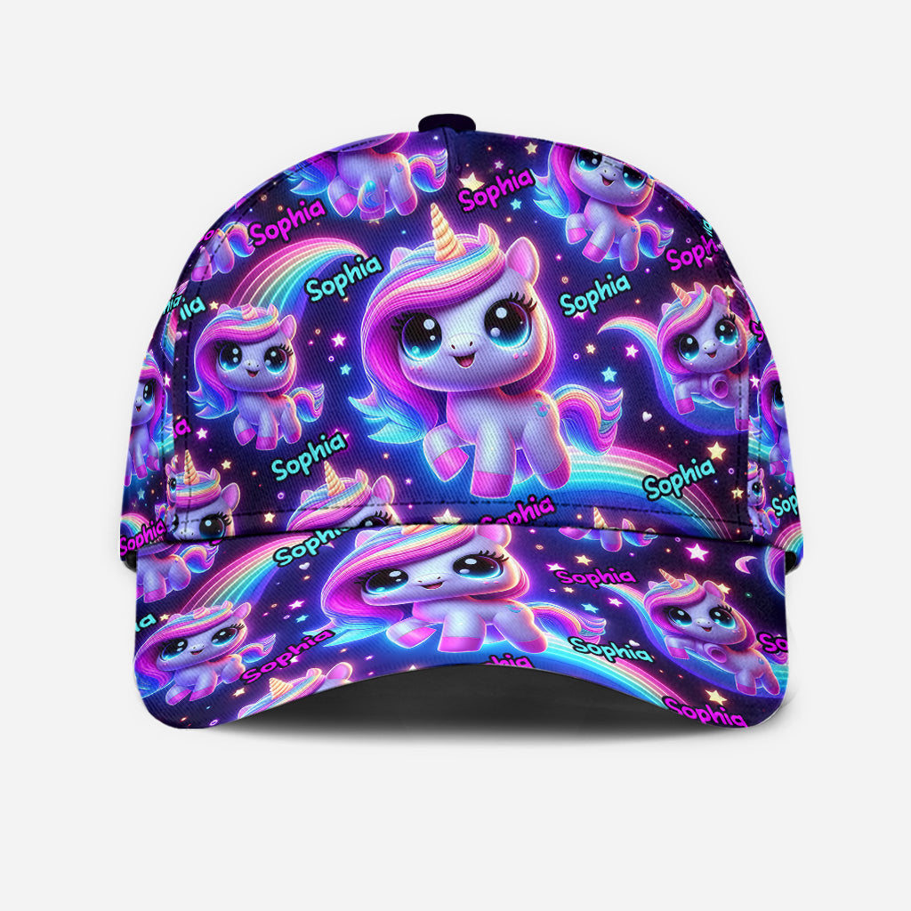 Beautiful Glowing Pattern - Personalized Kid Classic Cap